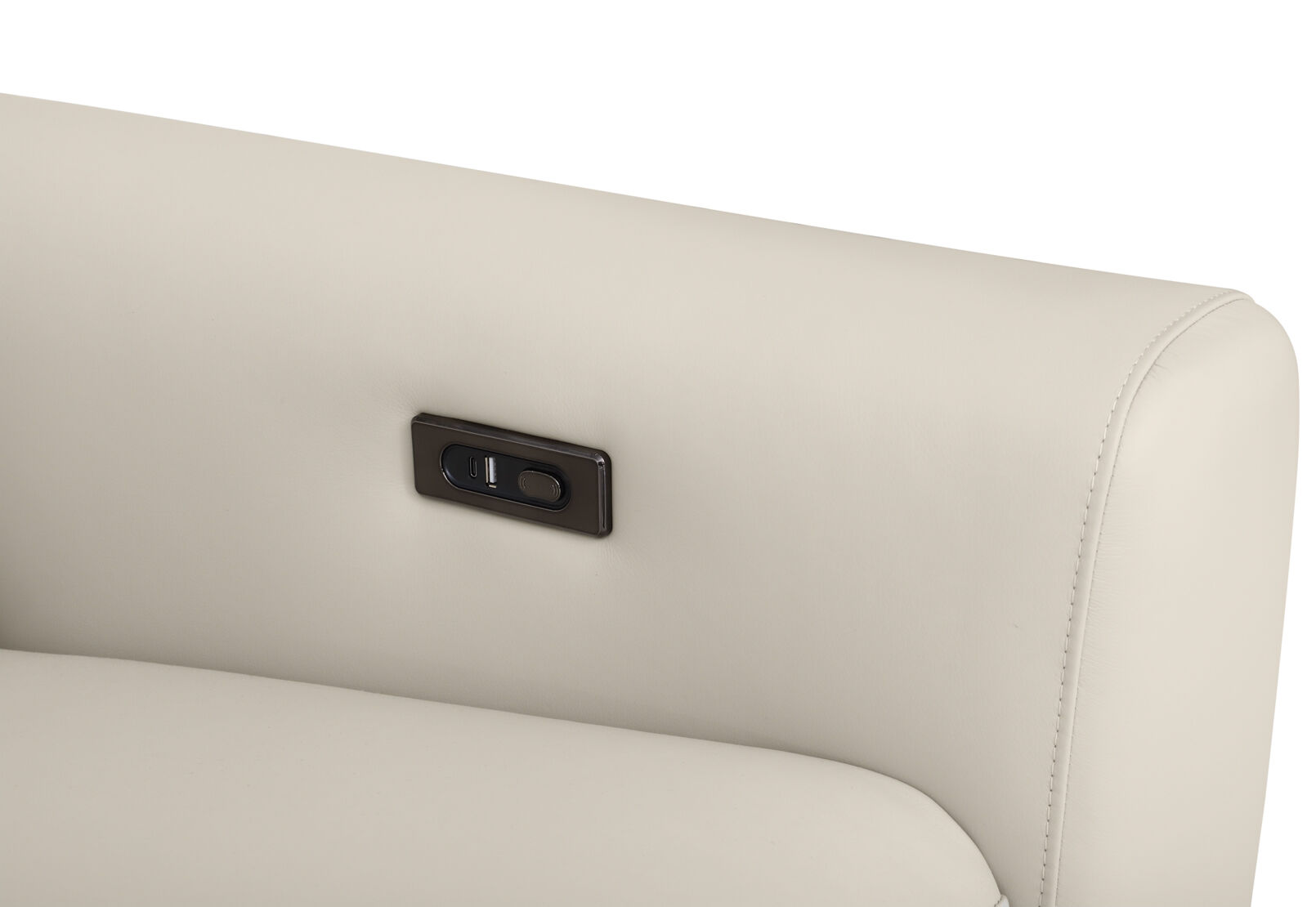 SPECTRA LEATHER 2 Seater with 2 Electric Recliners – image 5 of 8