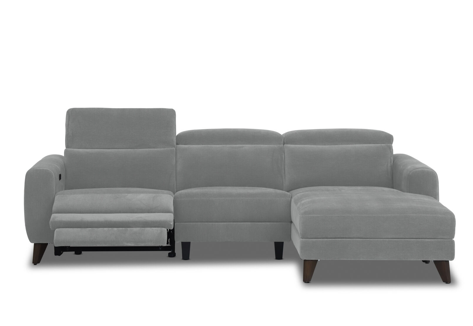 SPECTRA FABRIC 3 Seater Electric Recliner with Right Hand Facing Chaise – image 3 of 8