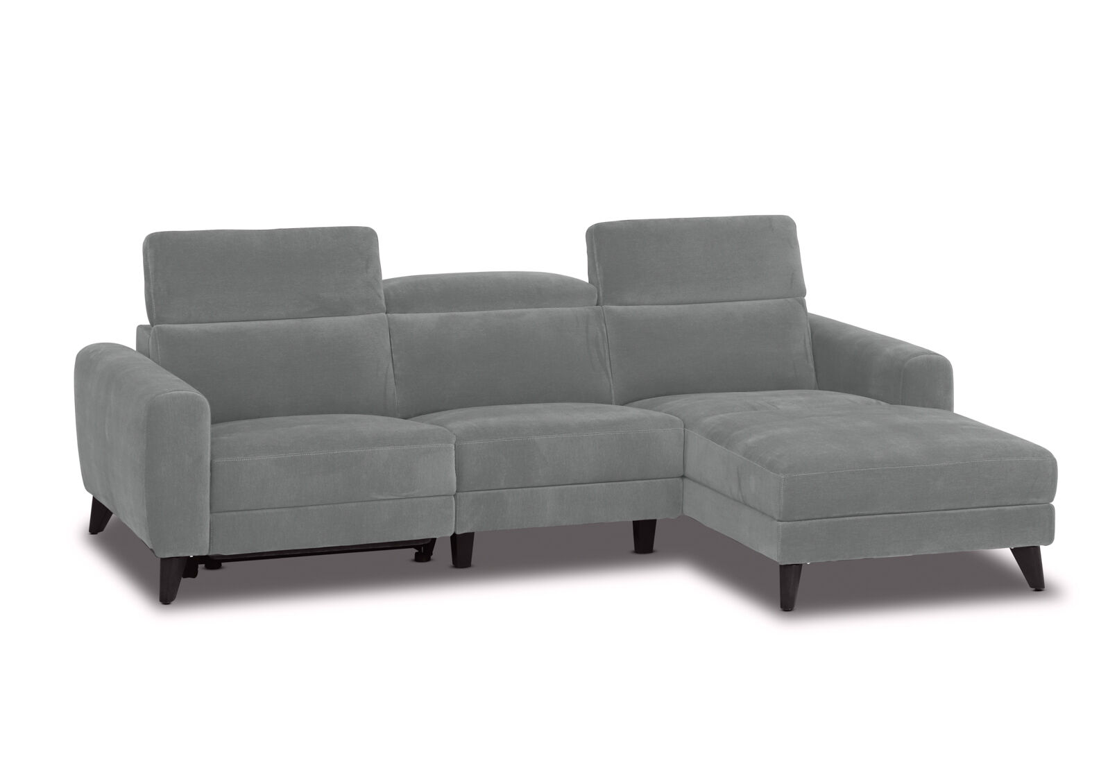 SPECTRA FABRIC 3 Seater Electric Recliner with Right Hand Facing Chaise – image 5 of 8