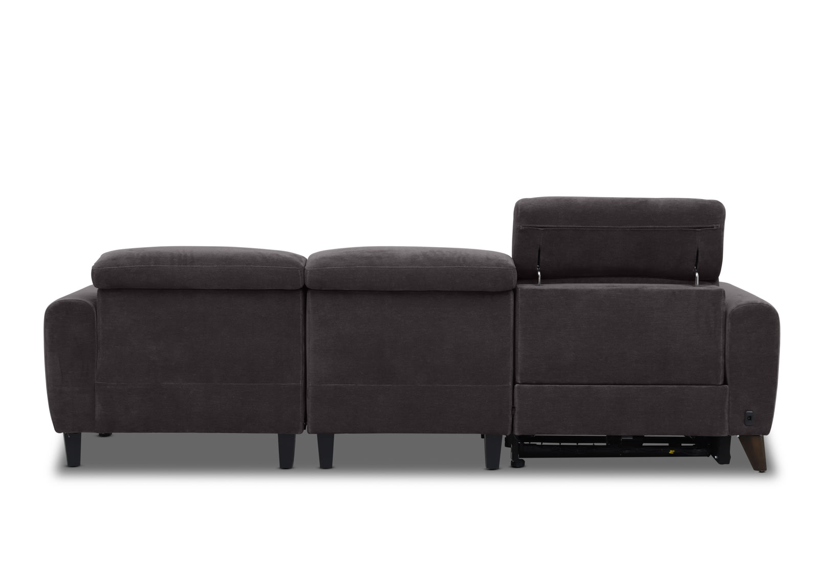 SPECTRA FABRIC 3 Seater Electric Recliner with Right Hand Facing Chaise – image 5 of 10