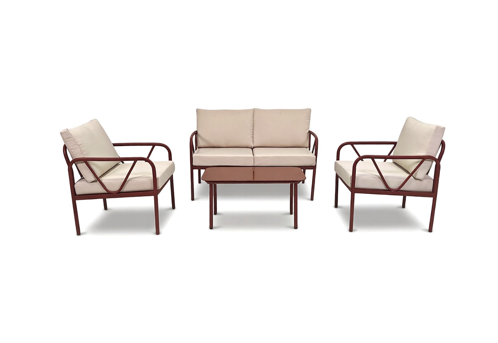 GARDA 4 Piece Outdoor Lounge Setting – image 2 of 19