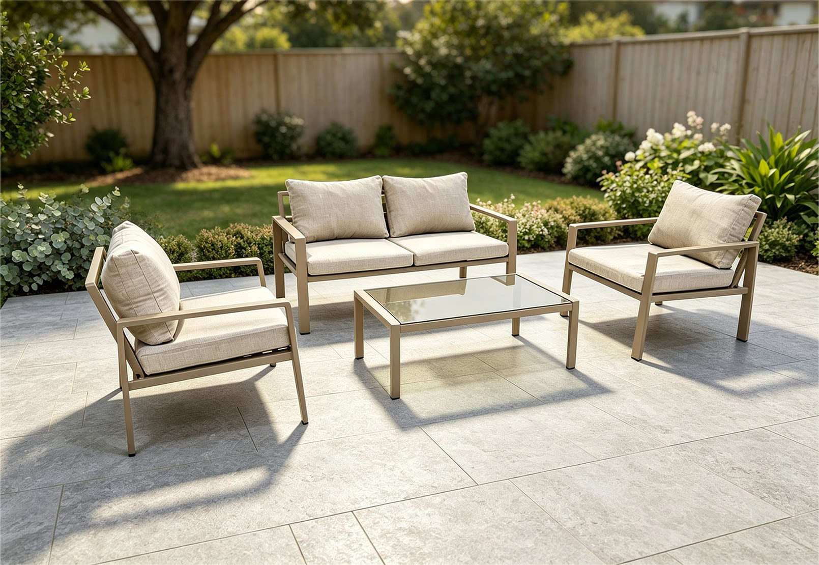 ACREIDE 4 Piece Outdoor Lounge Setting – image 16 of 16