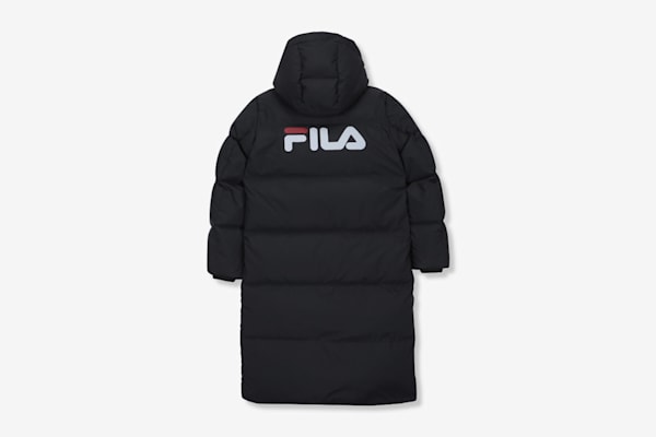 fila long down jacket