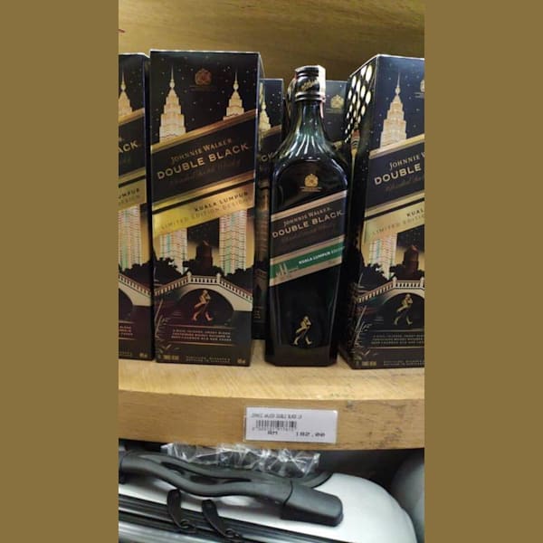 33 Johnnie Walker Double Black Label Price Duty Free Labels Database 2020