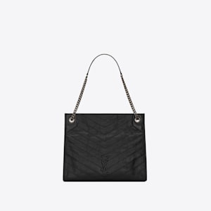 medium niki bag in crinkled vintage leather