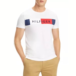 stripe hilfiger tee