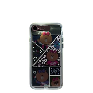 Line Friends Cartoon Choco Soft Lighting Case For Iphone 7