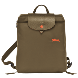 khaki longchamp backpack