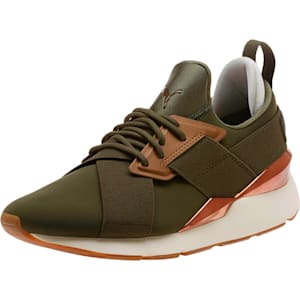 puma muse metal olive