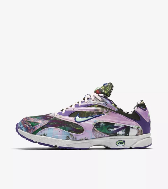 Nike Vaporwave Zoom Streak Spectrum Plus Men's Shoes, Purple Light Poison  Green, 13