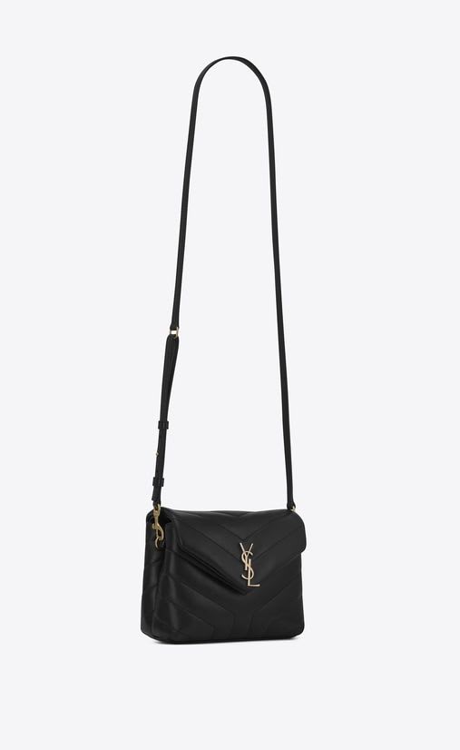 large loulou matelassé leather pouch