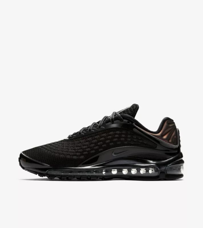 air max deluxe triple black