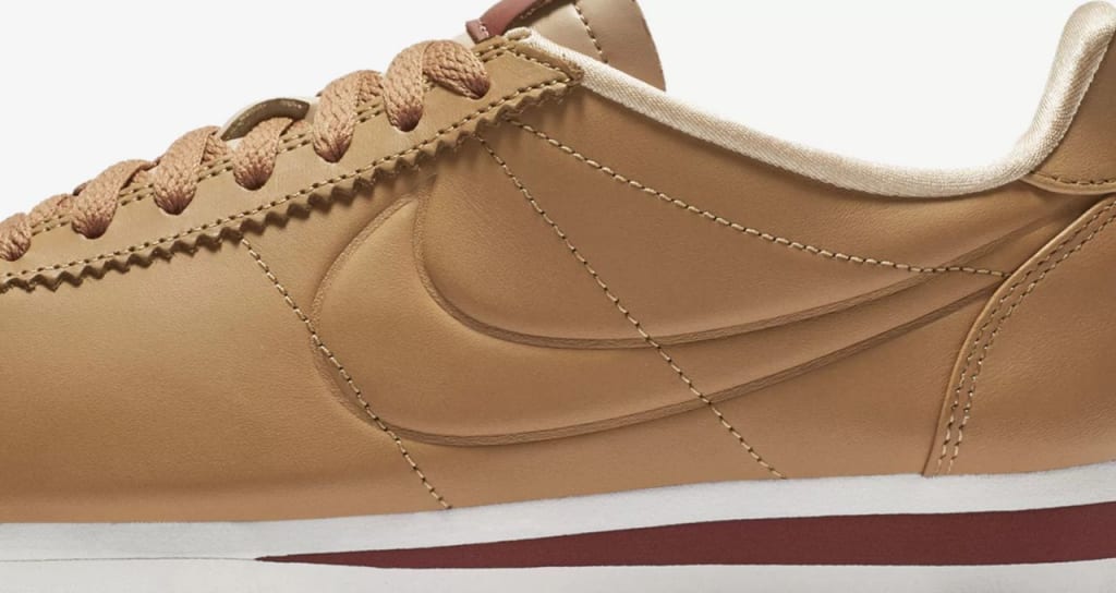 nike cortez camel