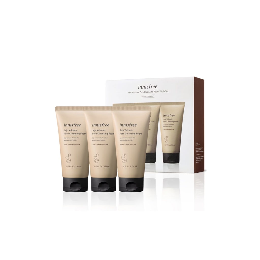 innisfree pore volcanic cleanser