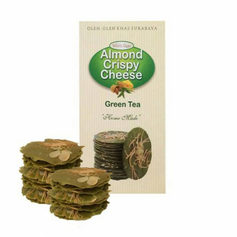 Wisata Rasa Almond Crispy Cheese Cookies Green Tea 250g