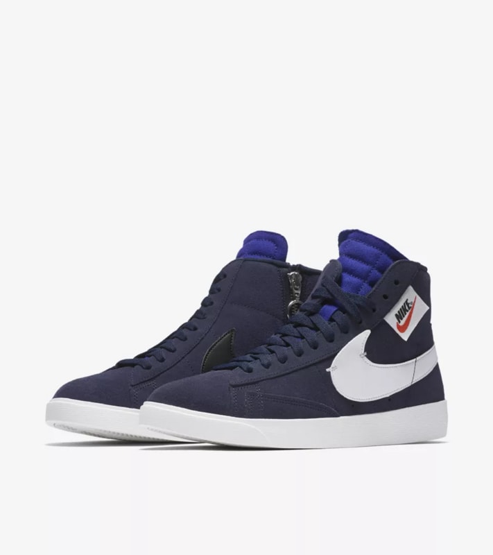 nike blazer womens blue