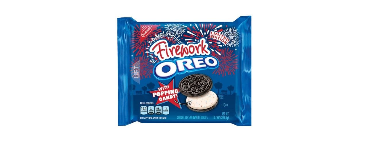 Oreo Firework With Popping Candy Chocolate Cookies 303g