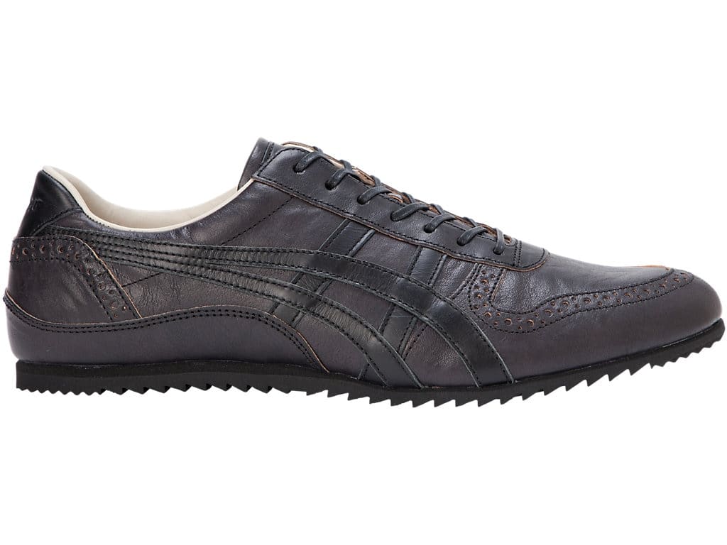 onitsuka tiger leather black