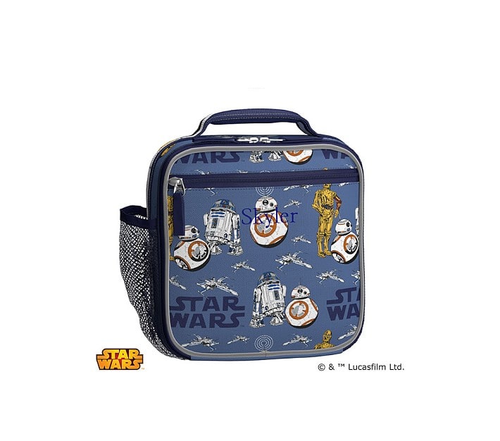 Pottery Barn Kids Star Wars Droids Classic Lunch Bag