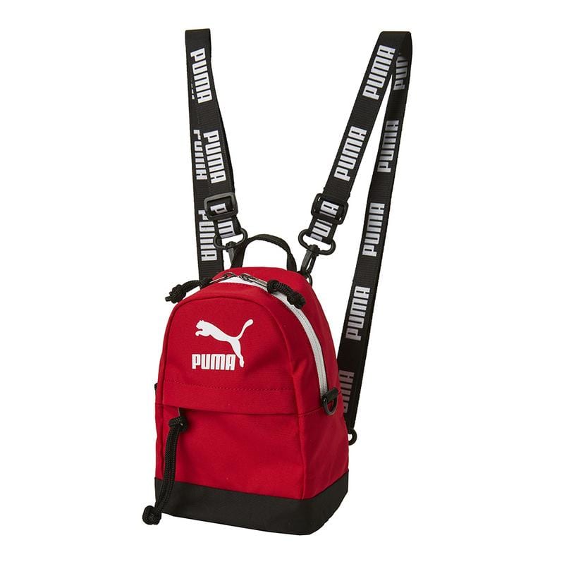 Puma Minime Retro Backpack, High Risk Red