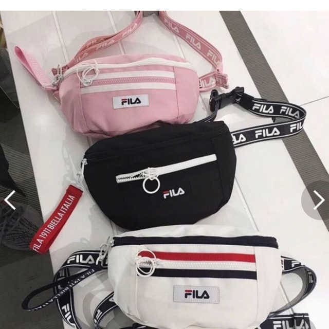 pink fila fanny pack