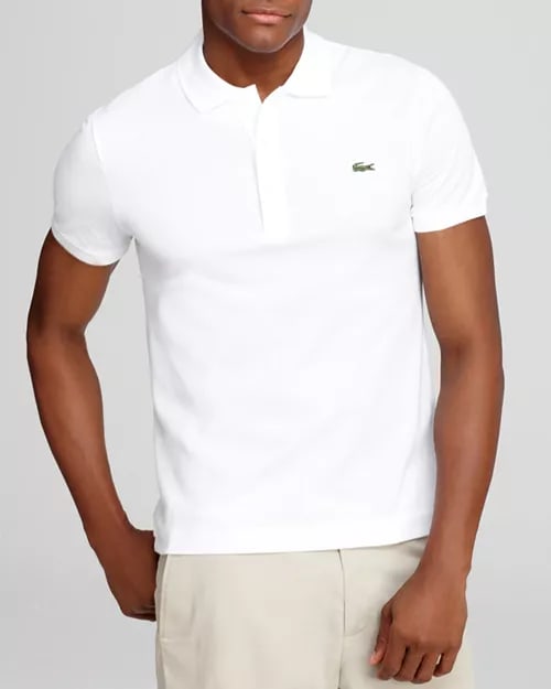 lacoste classic piqué polo shirt