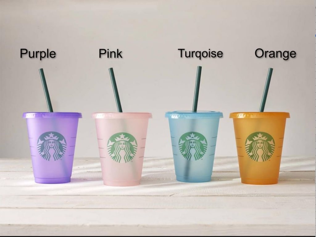Starbucks Philippines Reusable Cups With Straw Pink