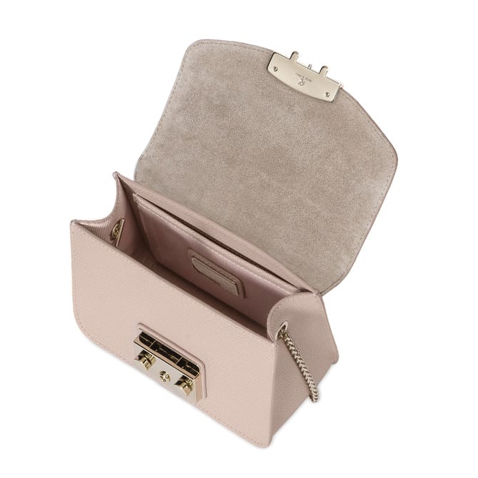 furla grey crossbody bag