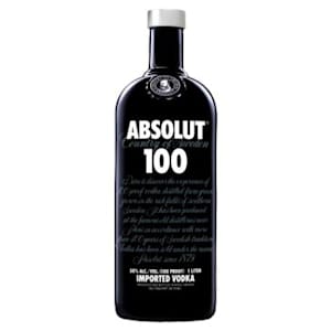 Absolut 100 Vodka Melbourne Duty Free 1l