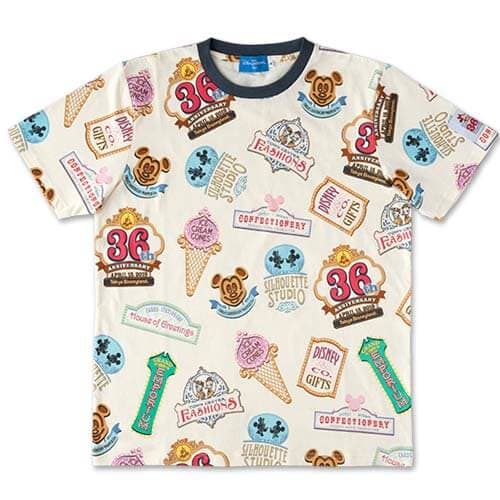 Tokyo Disney Resort, T-Shirt 36th 