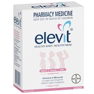 elevit pregnancy multivitamin tablets 100 pack