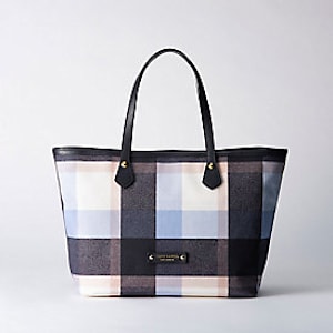 crestbridge blue label bag