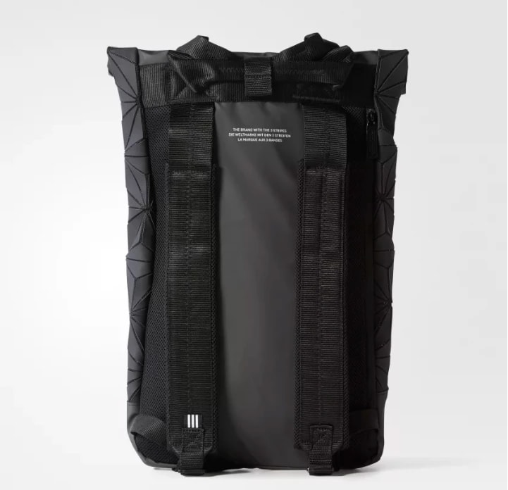 Adidas Original 3d Roll Top Backpack Black