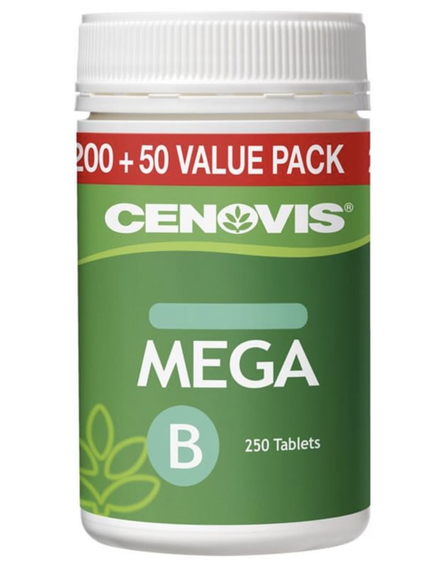 Cenovis Mega Vitamin B Value Pack Dietary Supplement, 250 ...