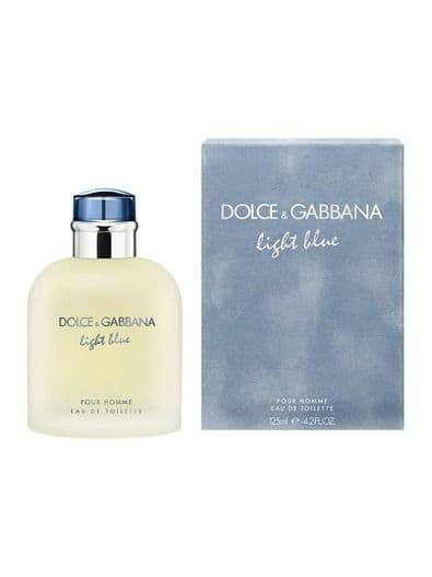 Dolce Gabbana Light Blue Pour Homme Eau De Toilette 125 Ml