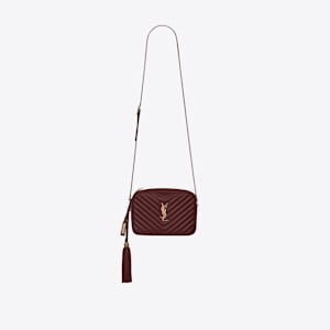 lou mini bag in matelassé grain de poudre embossed leather