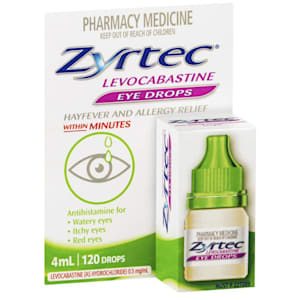 Zyrtec Levocabastine Eye Drops 4ml
