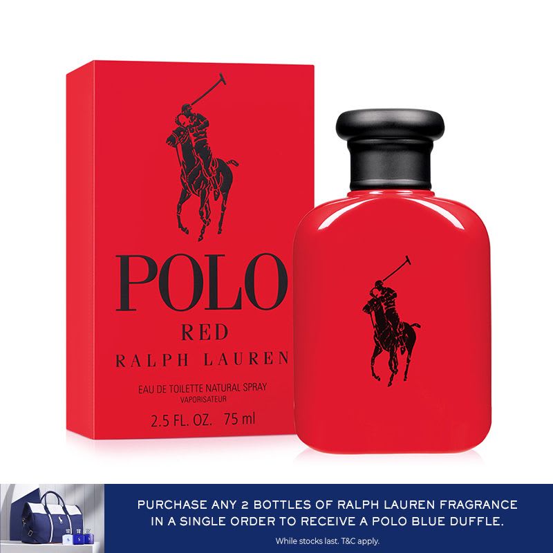 Ralph Lauren POLO Red EDT, 75ml