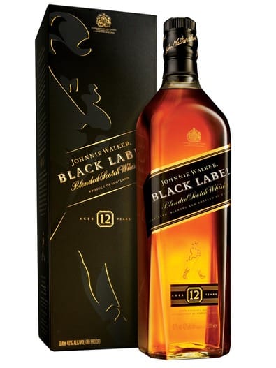 Johnnie Walker Black Label 12 Years Giftbox 1000ml