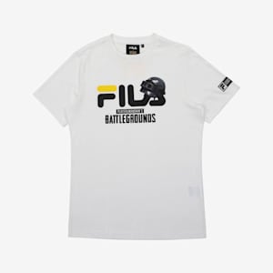 x Battle Ground Logo T-Shirt White, XL