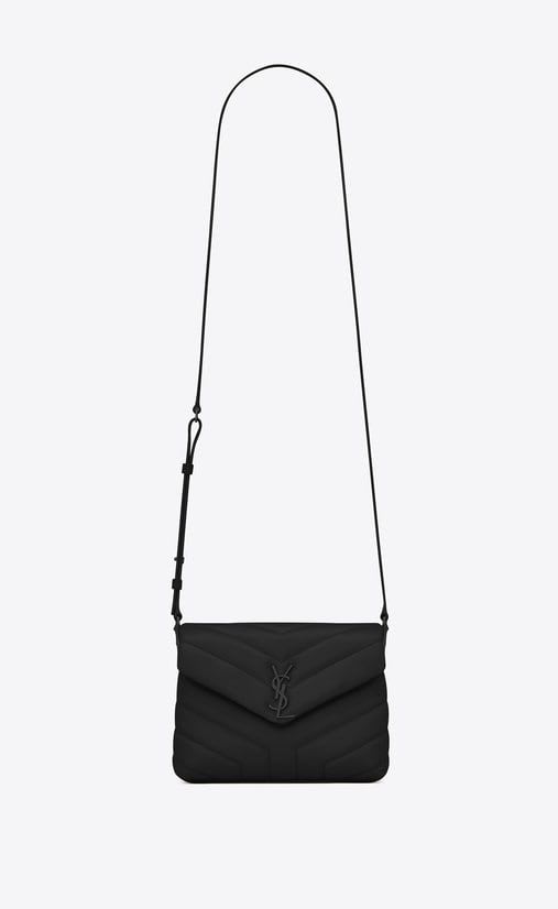 small matelassé leather shoulder bag