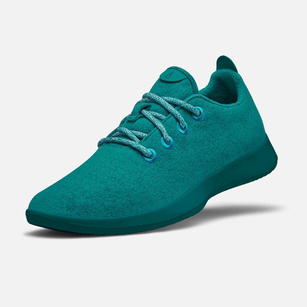 Wool Runners Shoes, 5, Tuke Teal