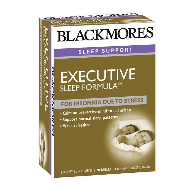 Blackmores Executive B Sleep Formula Tablets 28 Tablets