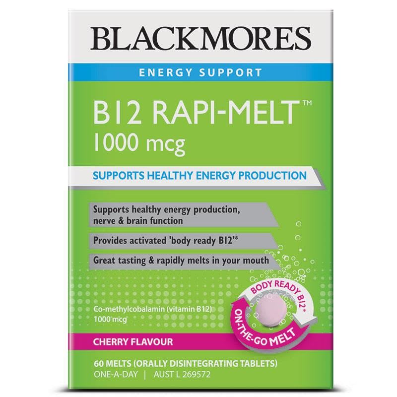 Blackmores B12 Rapi Melt Tablets 60 Tablets