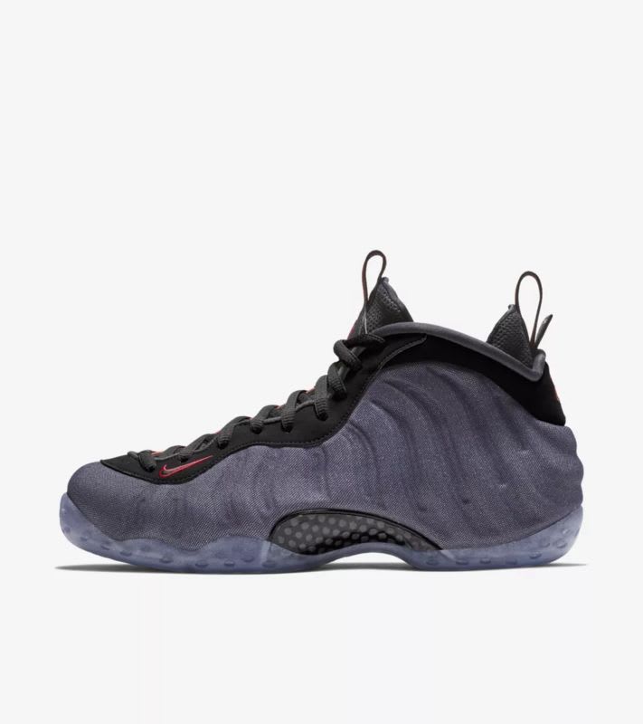 nike air foamposite one denim
