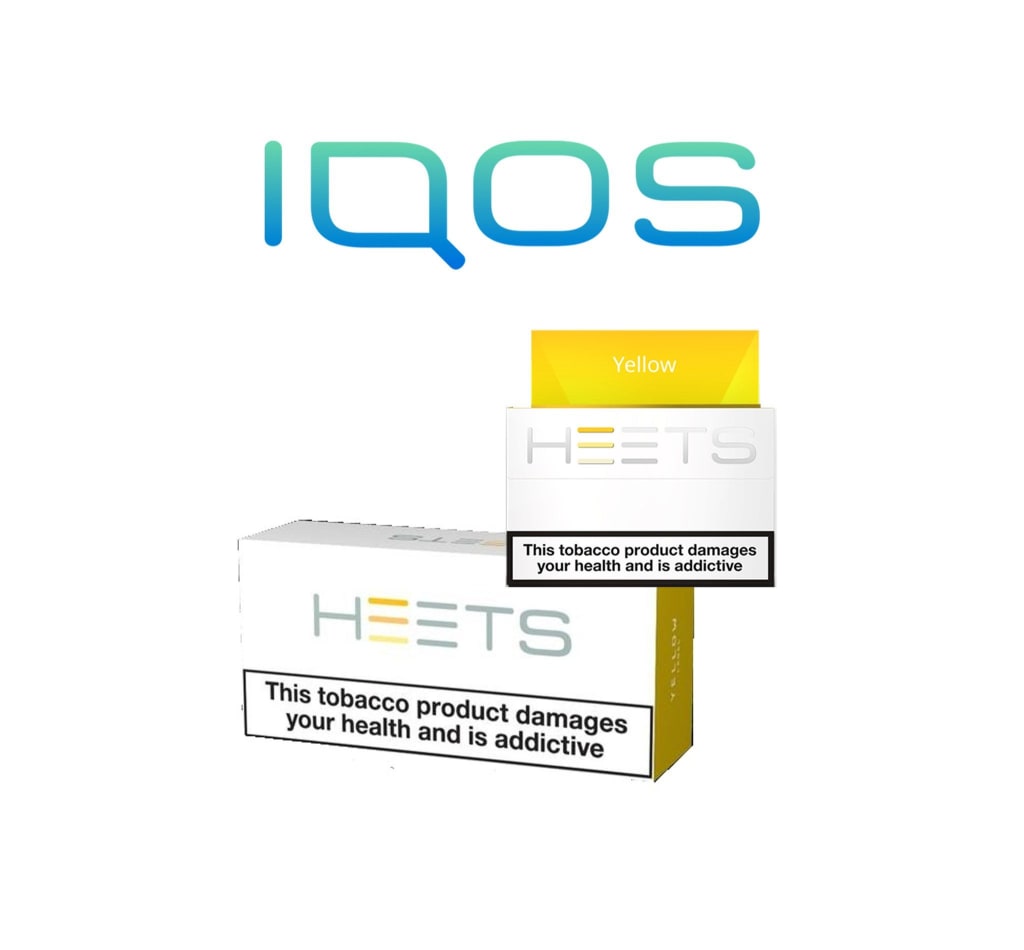 Iqos Heets Yellow Label Heatstick 1 Carton 200 Sticks
