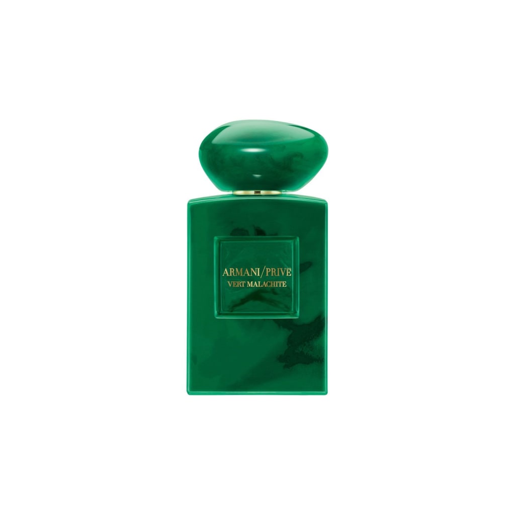armani prive malachite vert
