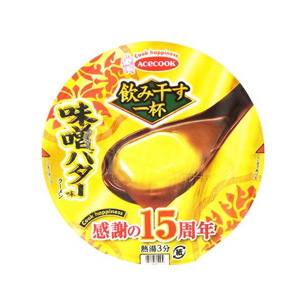 Nomihosu Ippai Miso Butter Ramen Vertical Type It also has pieces of potato. jetspree