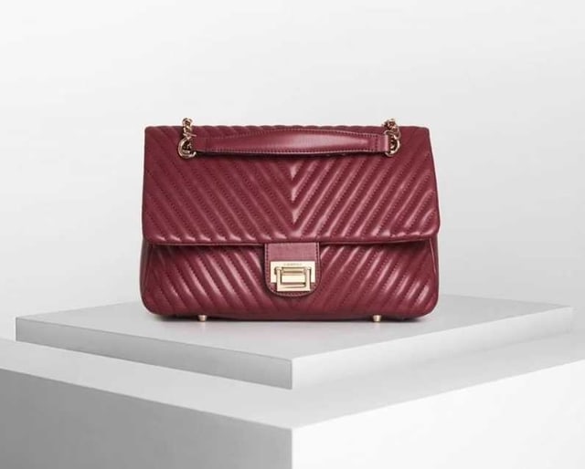 Robin May Bag Wine Red