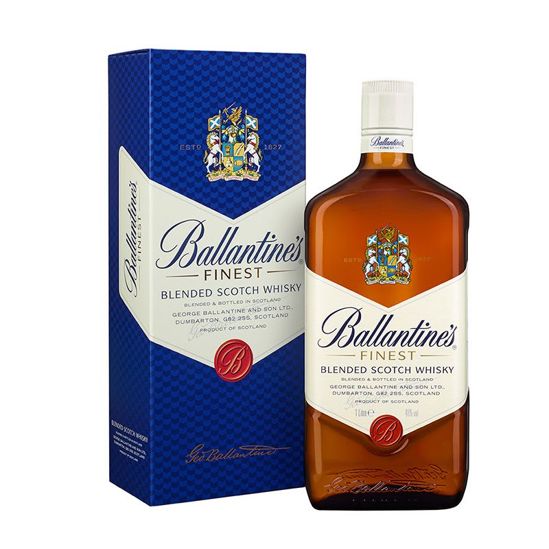 Ballantine's Finest Blended Whisky Malaysia Duty-Free, 1L